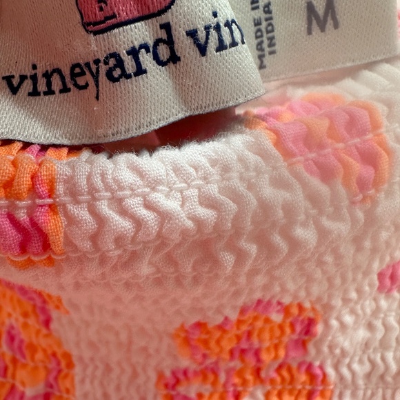 Vineyard Vines Smocked Square Neck Top - Picture 6 of 7